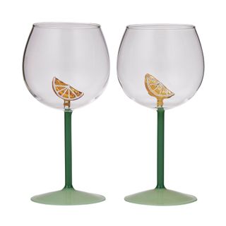 Lemon Bin Balloon Glass Set
